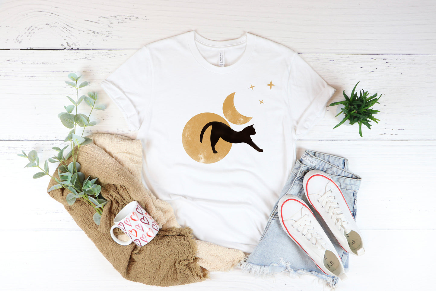 Cat Moon T-Shirt