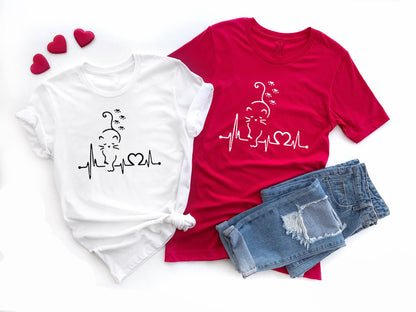 Cute Cat Tee V12