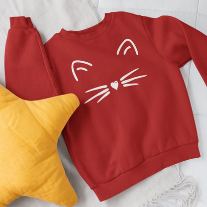 Kids Cat Ears Sweater