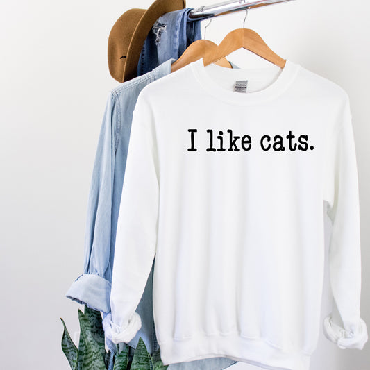 I Like Cats Sweater