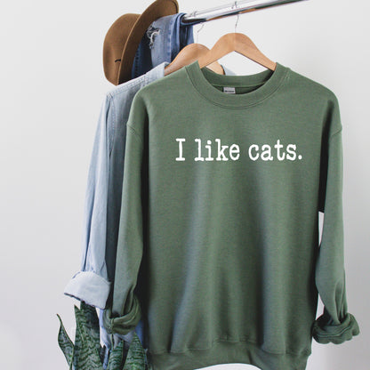 I Like Cats Sweater