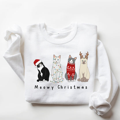 Meowy Christmas Sweater V18