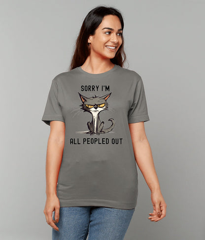 Sarcasm Cat Tee V2