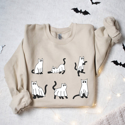 Ghost Cat Sweater