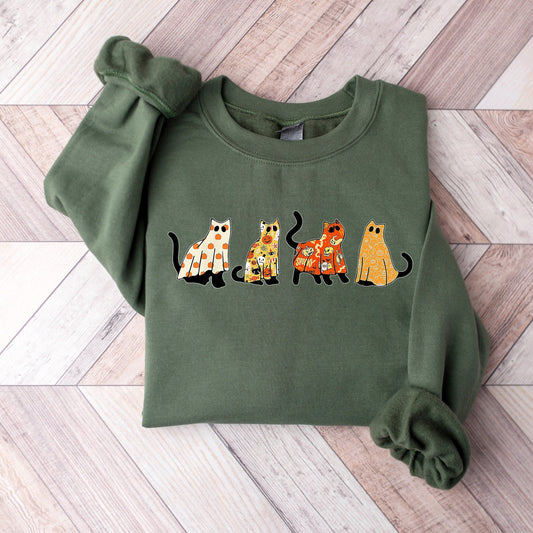 Ghost Cats Sweater