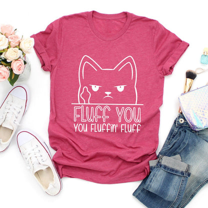 Fluff You Cat Tee New