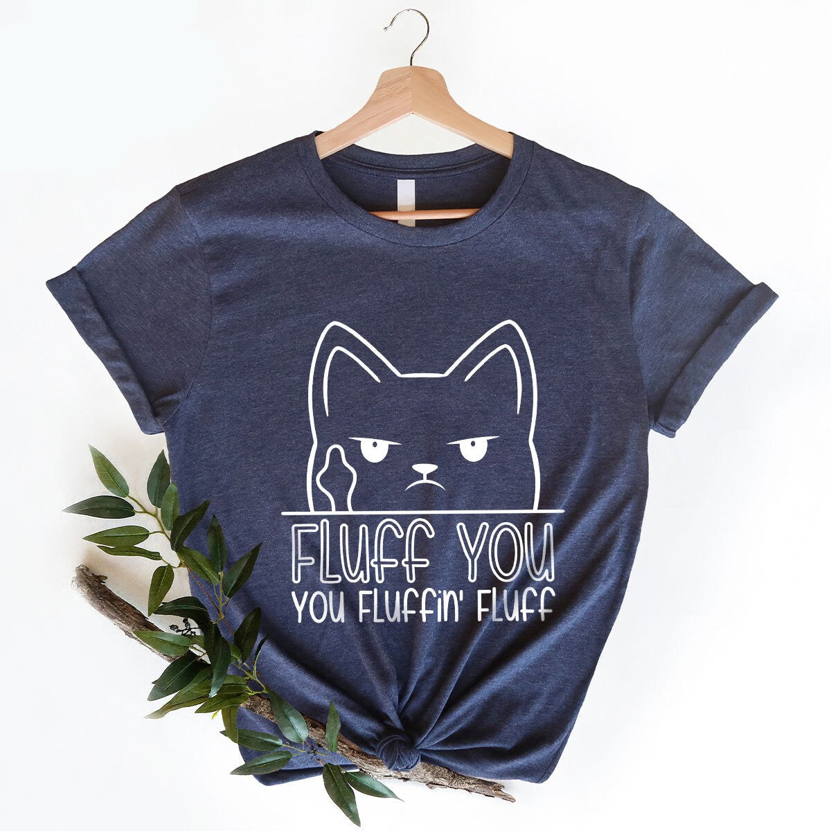Fluff You Cat Tee New