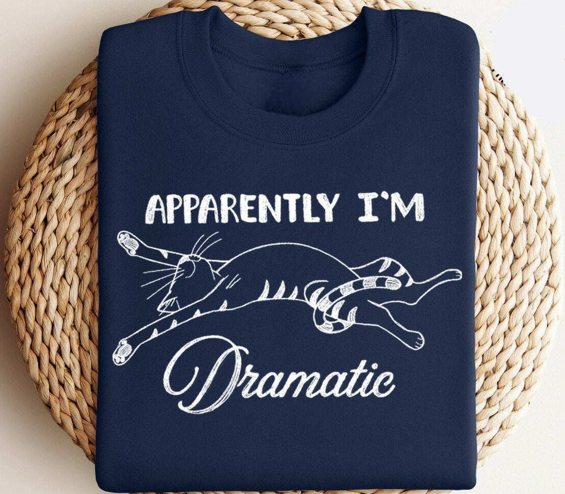 Apparently I'm Dramatic Cat Sweater