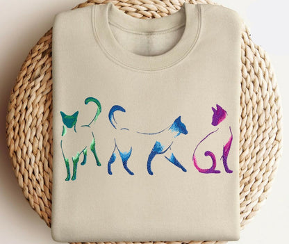 Color Cat Sweater
