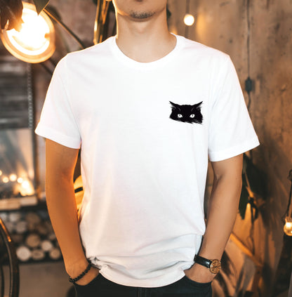 Peeking Cat Tee