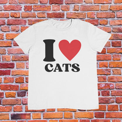 I Love Cats T-Shirt