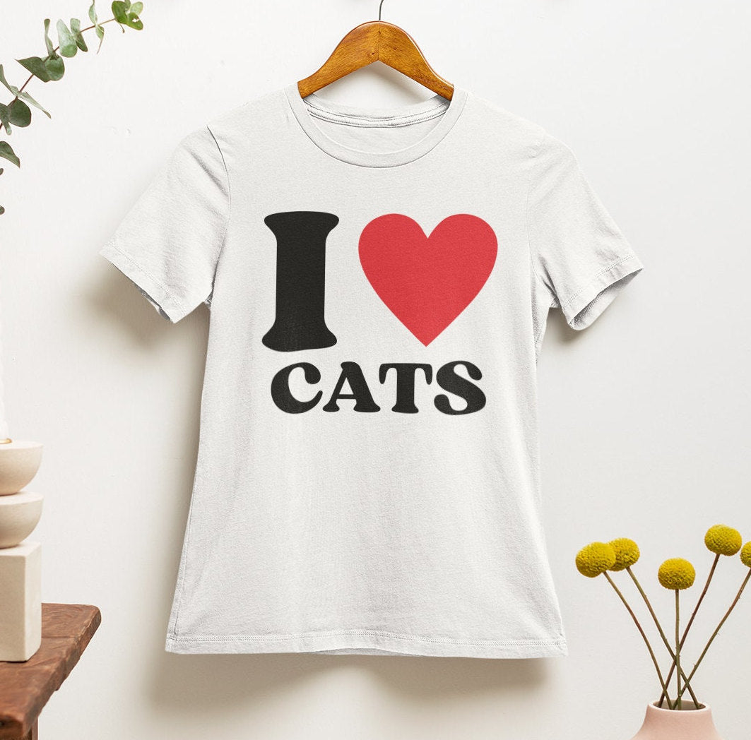 I Love Cats T-Shirt