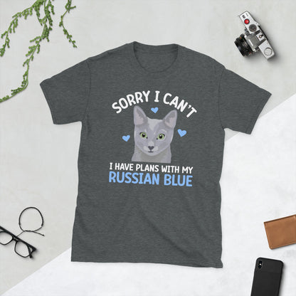Russian Blue Cat Owner Tee