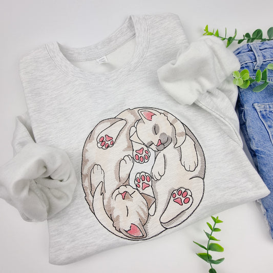 Sleeping Cat Sweater