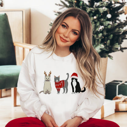 Christmas Cat Sweater V16
