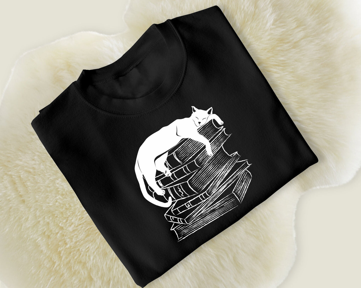 Cat Crewneck Sweatshirt