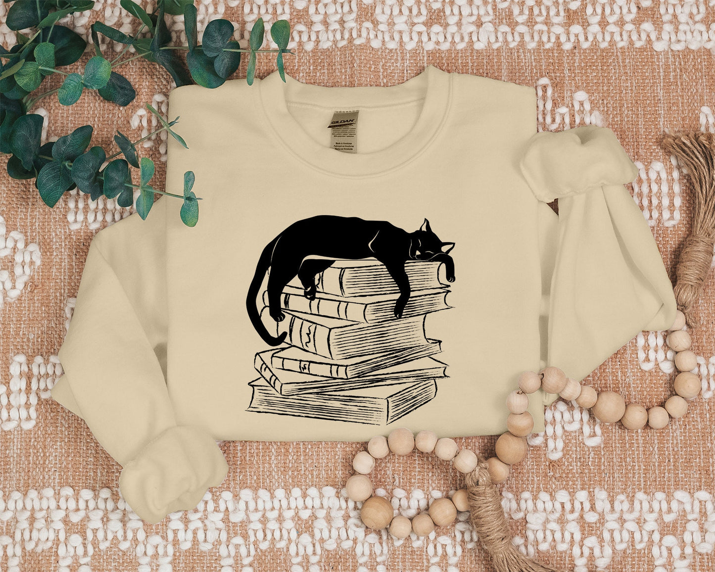 Cat Crewneck Sweatshirt
