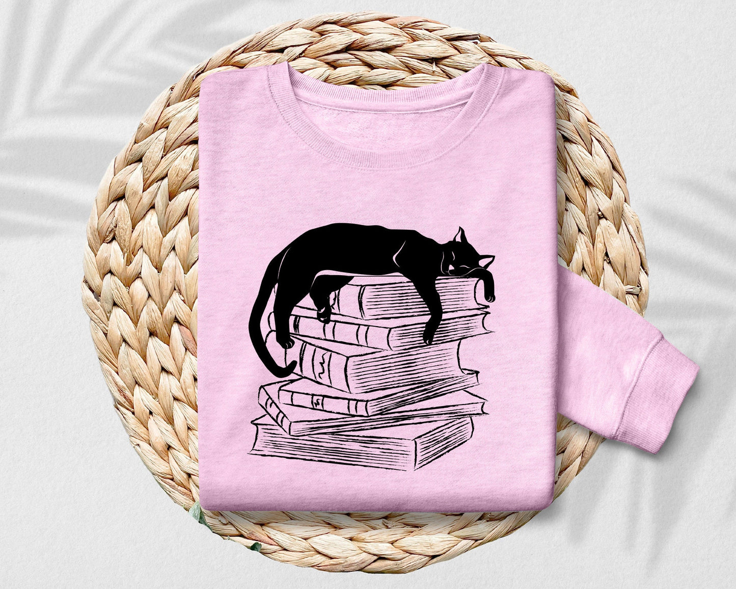 Cat Crewneck Sweatshirt
