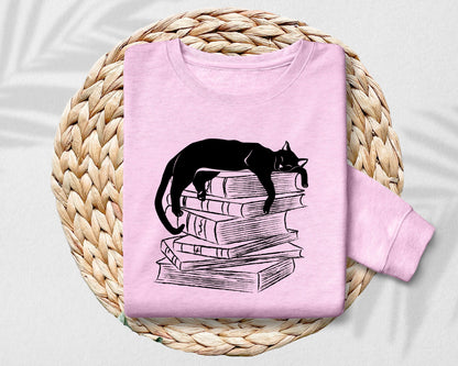 Cat Crewneck Sweatshirt
