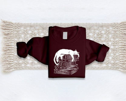 Cat Crewneck Sweatshirt