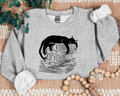 Cat Crewneck Sweatshirt