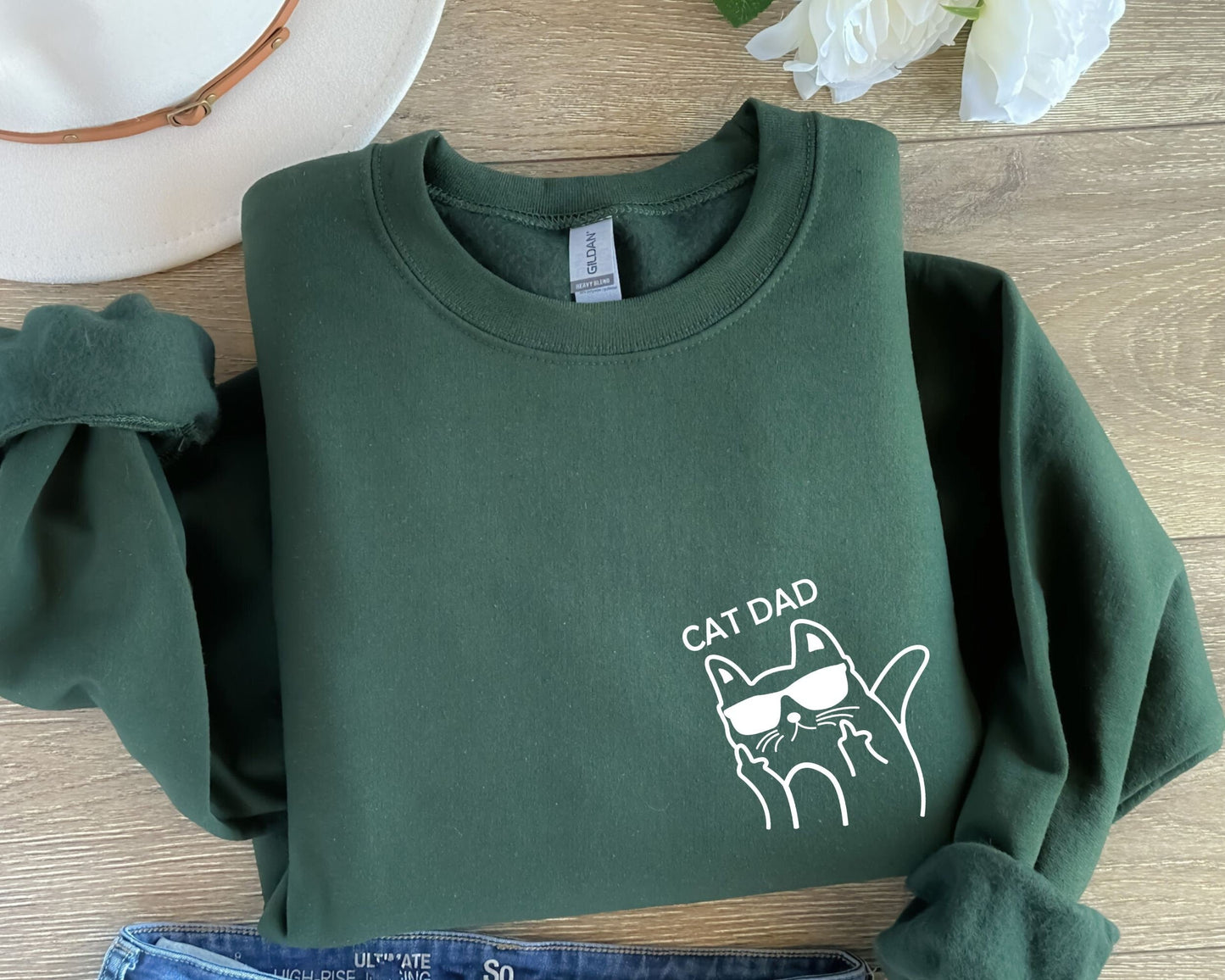 Cat Dad Sweatshirt