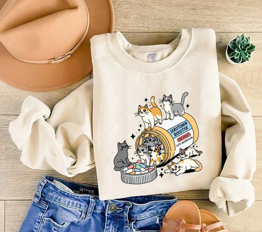 Serotonin Cat Sweater