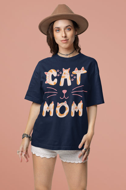 Black Cat Mom T-Shirt