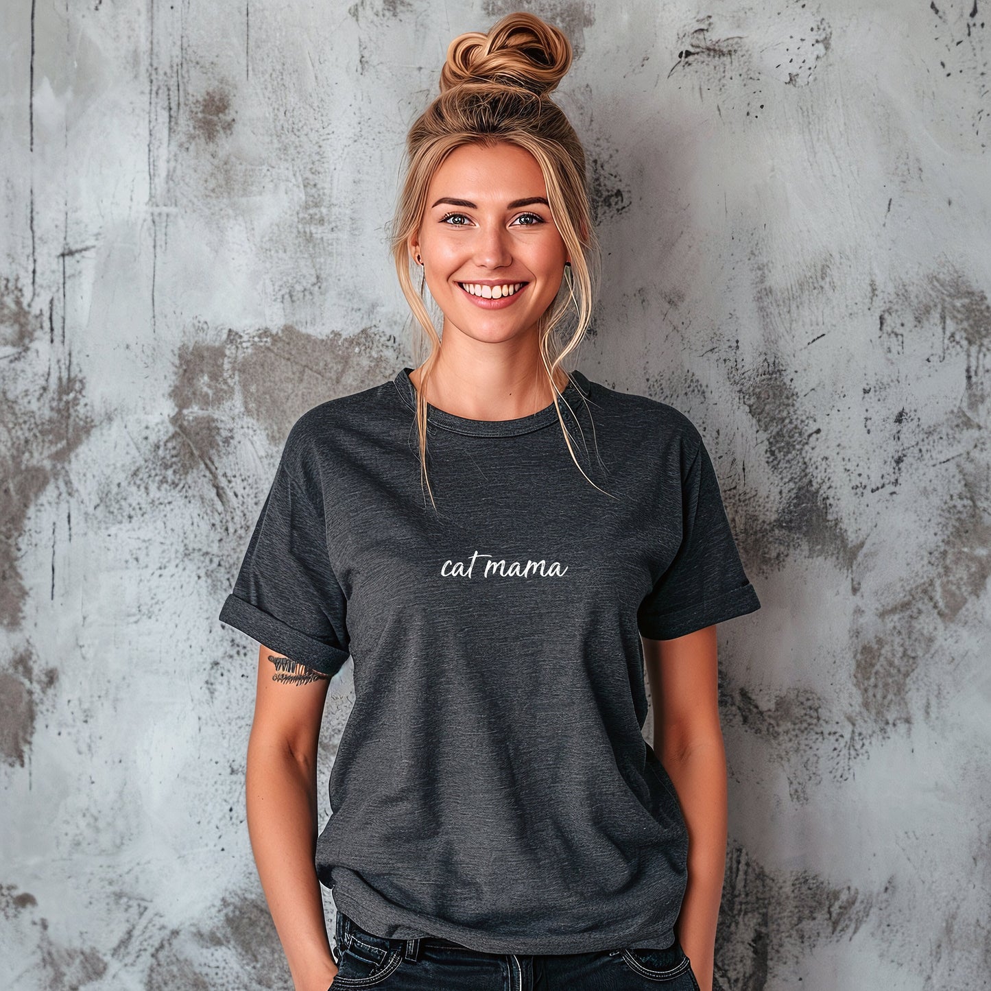 Cat Mama T-Shirt V