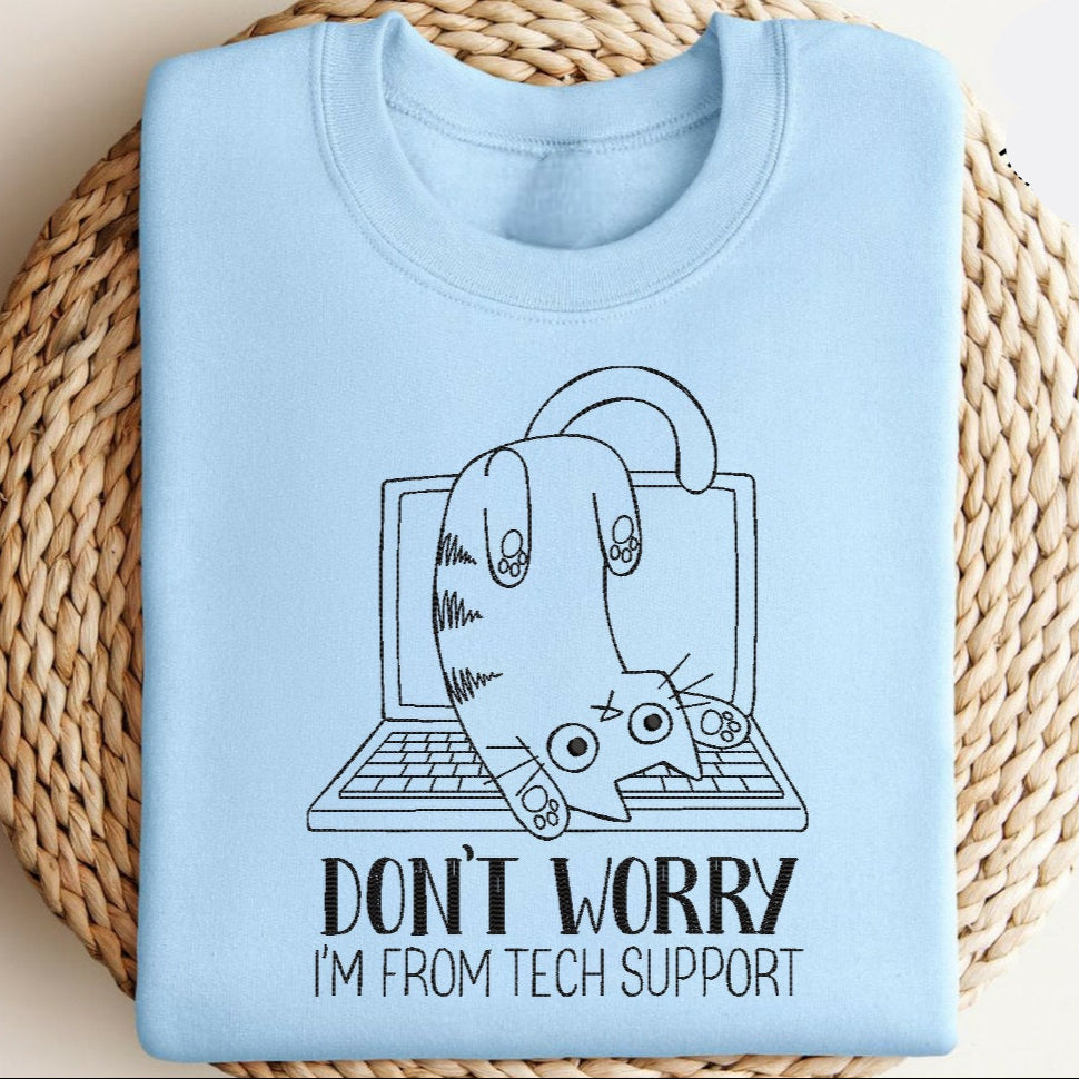 Tech Support Sweater – Caring For Cats USA