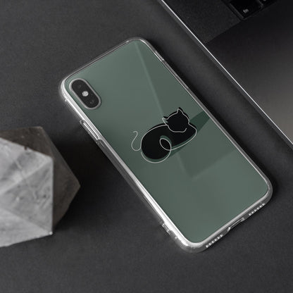 Cat Outline Phone Case