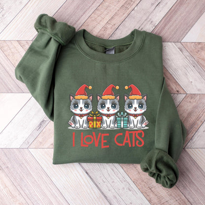 I Love Cats Sweater V2