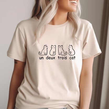 Un Deux Trois Cat Shirt