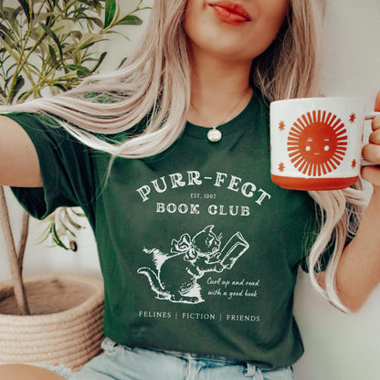 Purr-fect Book Club Tee