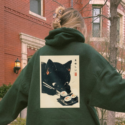 Sushi Cat Hoodie V5