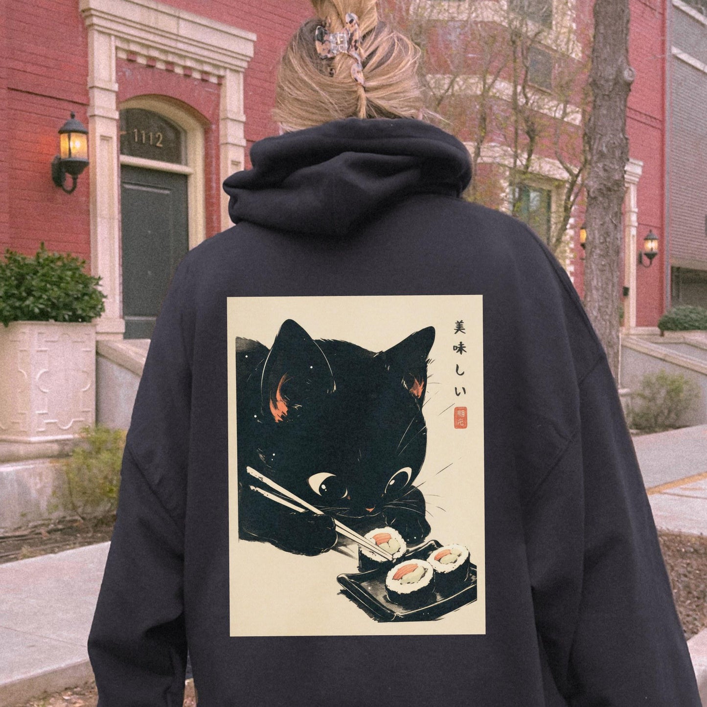 Sushi Cat Hoodie V5
