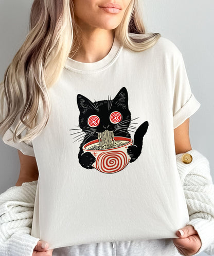 Psychedelic Ramen Cat Tee