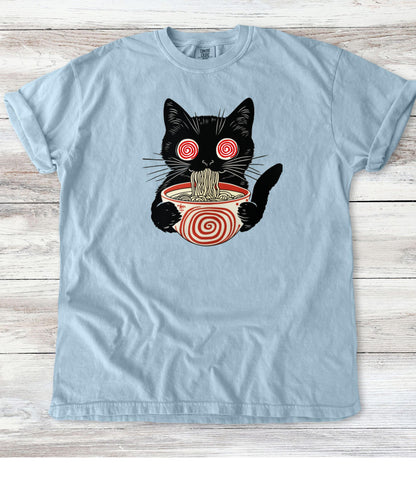 Psychedelic Ramen Cat Tee