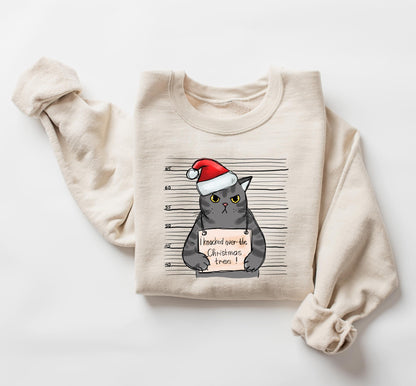 Christmas Tree Cat Sweater V3