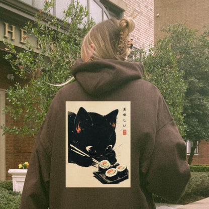 Sushi Cat Hoodie V5