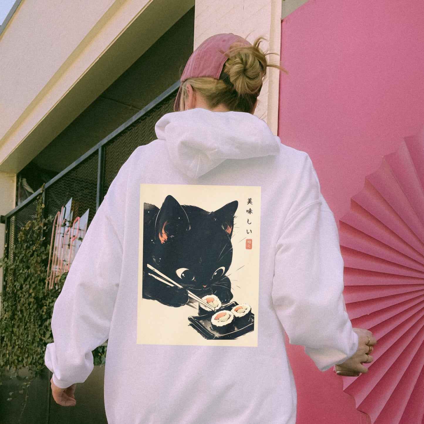 Sushi Cat Hoodie V5