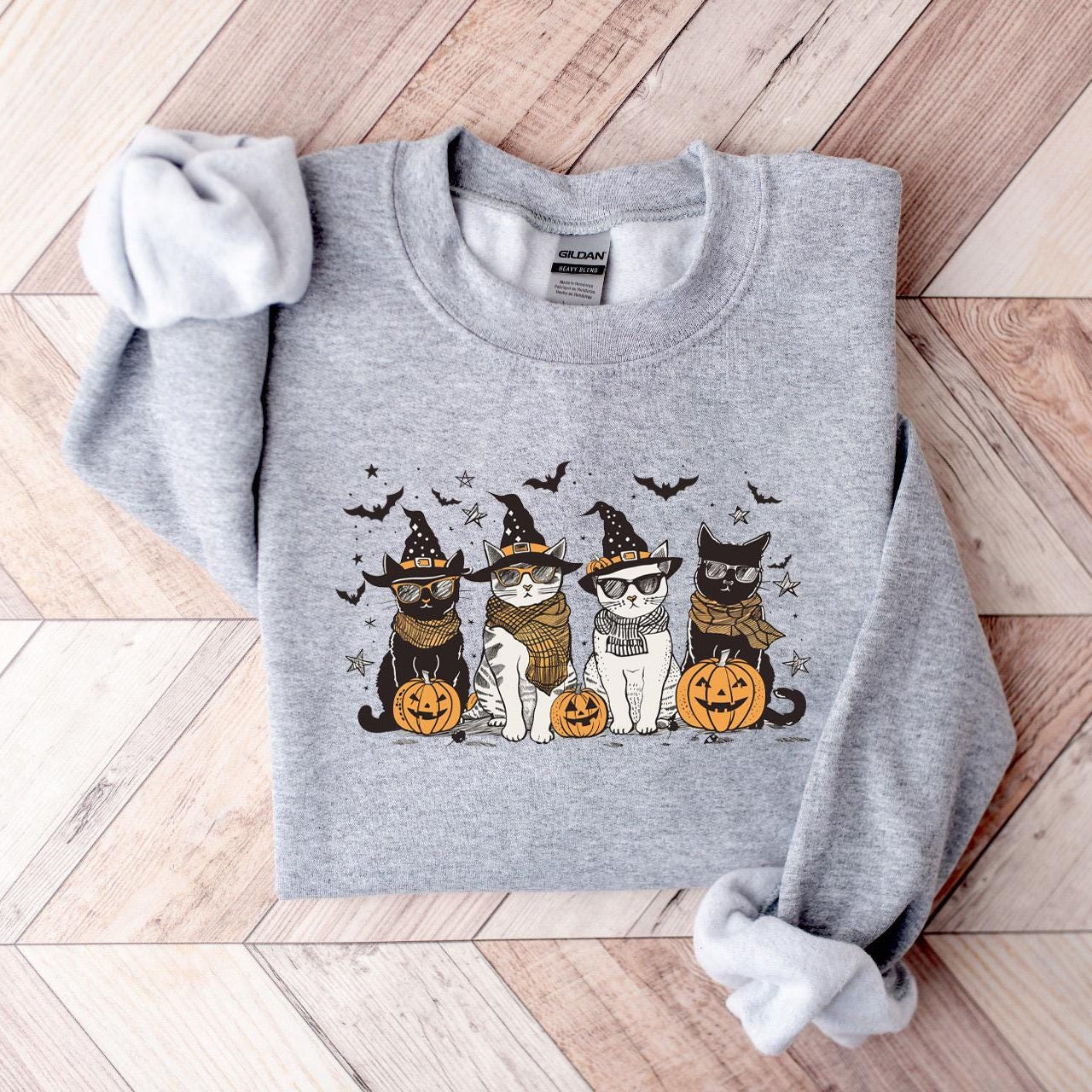 Halloween Cats Sweatshirt V3