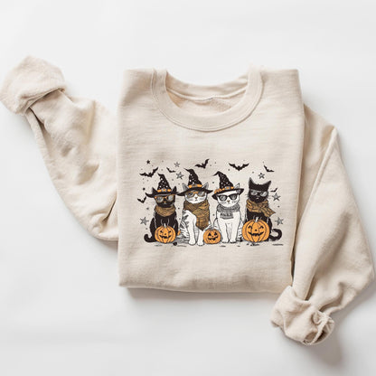 Halloween Cats Sweatshirt V3