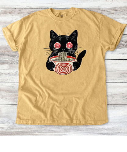 Psychedelic Ramen Cat Tee