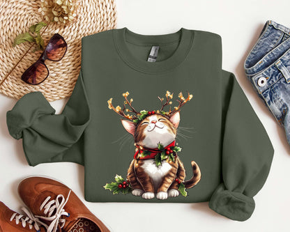 Meowy Christmas Sweater V17