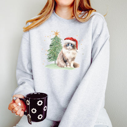 Ragdoll Christmas Tree Sweater
