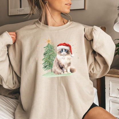 Ragdoll Christmas Tree Sweater