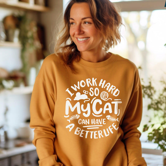 I Work Hard Sweater