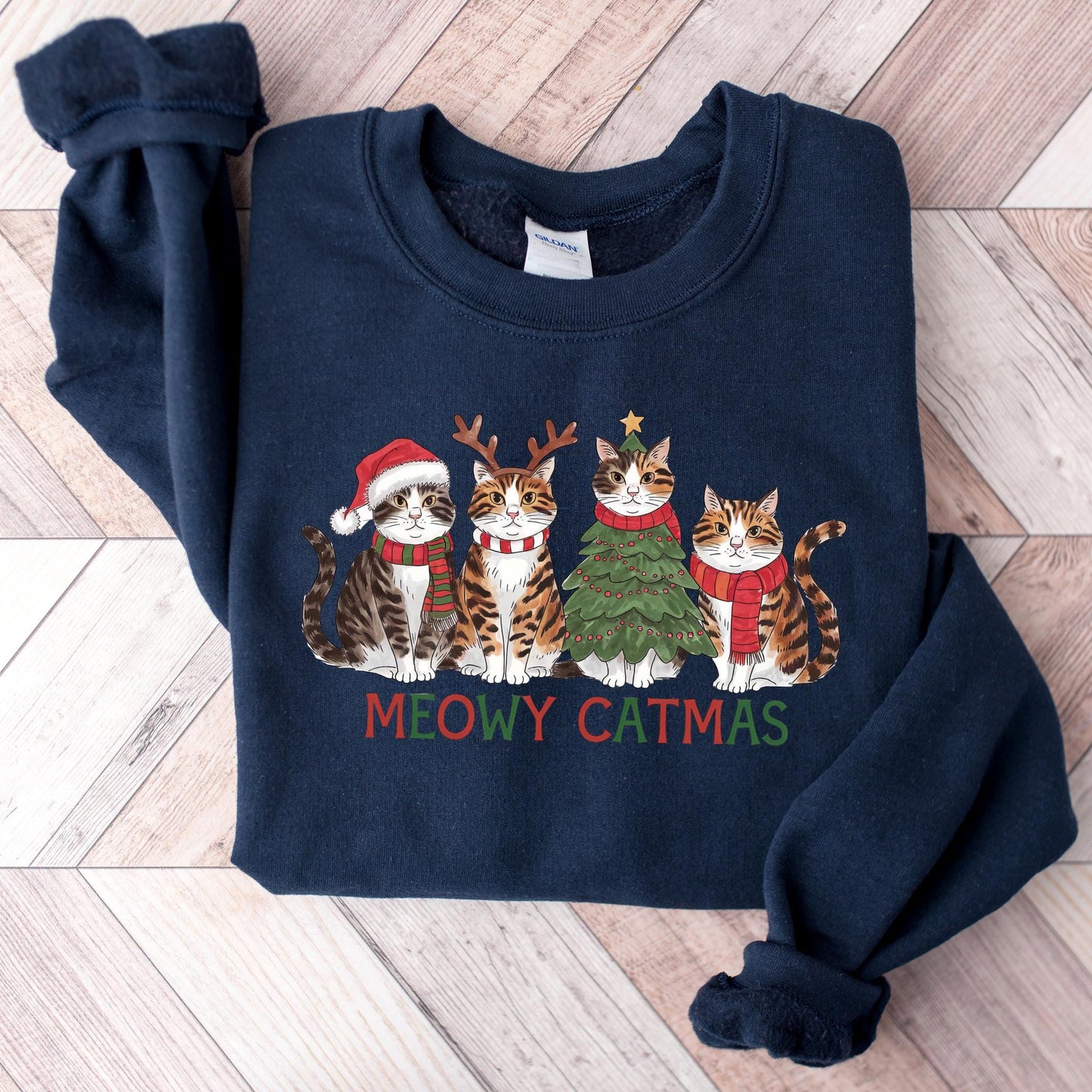 Meowy Catmas Sweater V2