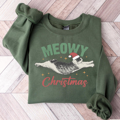 Meowy Christmas Sweater V5